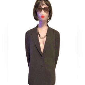 Lafayette 148 New York Women's Black Blazer